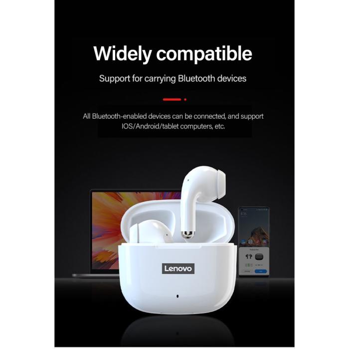 Lenovo - LENOVO Thinkplus LivePods LP40 Pro TWS Bluetooth Trådlösa Hörlurar - Rosa