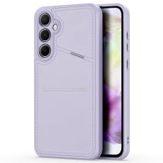 Dux Ducis - DUX DUCIS Rafi II Mobilskal till Samsung Galaxy A35 med kortplats PU+TPU - Lila