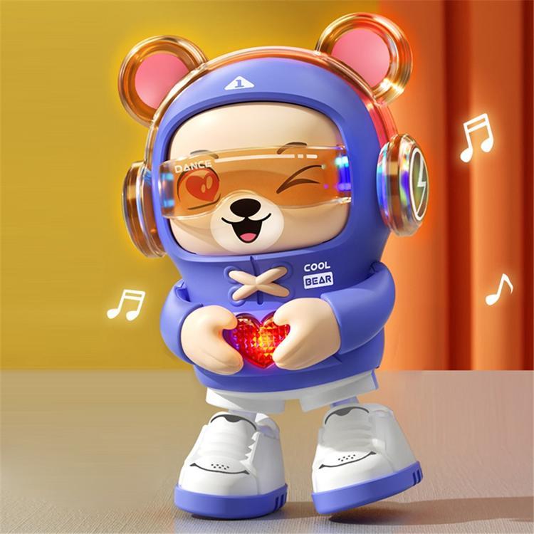 Musikbelysning Barn Dansande Robot Björn för Barn (Ålder 3+) (Blå) | 264 | AlltMobil