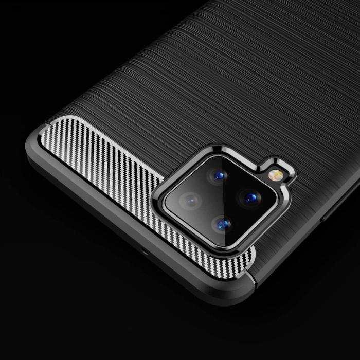 Hurtel - Carbon Flexible TPU skal till Samsung Galaxy A42 5G - Svart
