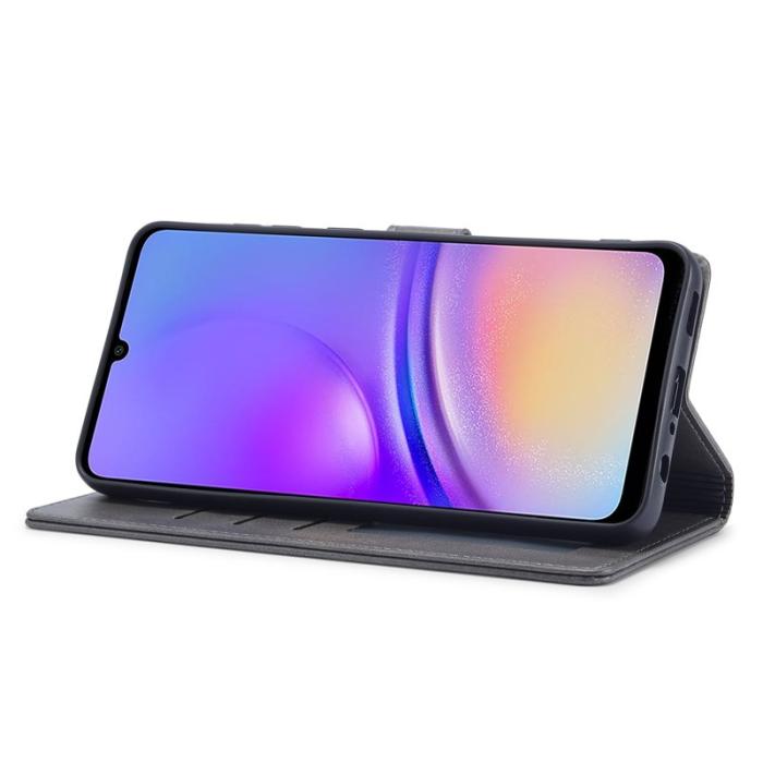 LC.imeeke - LC.IMEEKE Samsung Galaxy A06 Plånboksfodral Konstläder - Grå