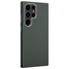 X-Level - X-LEVEL Mobilskal till Samsung Galaxy S24 Ultra PU L&auml;der Gr&ouml;n