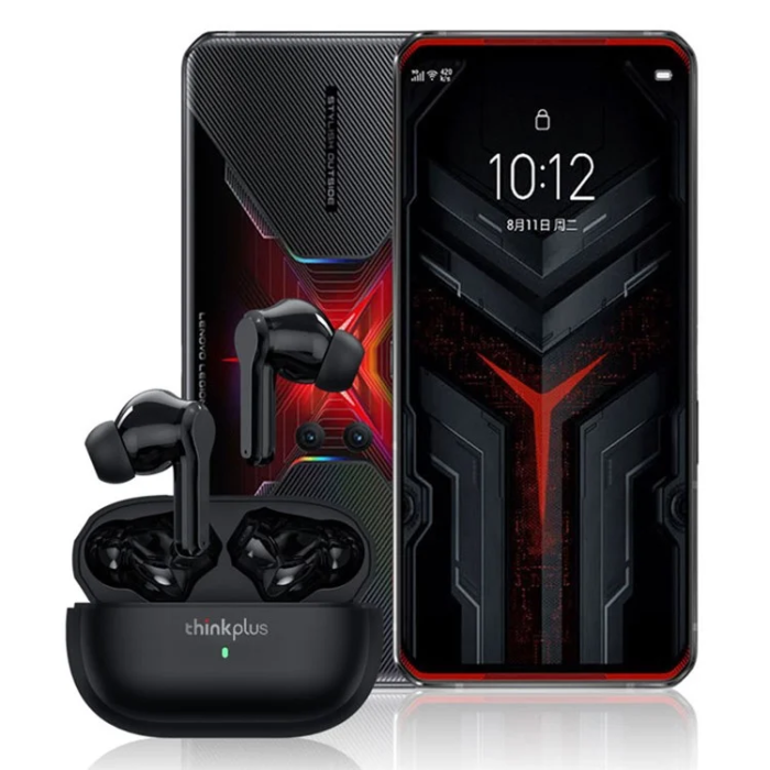Lenovo - Lenovo TWS Bluetooth In-Ear Hörlurar ANC Thinkplus - Vit