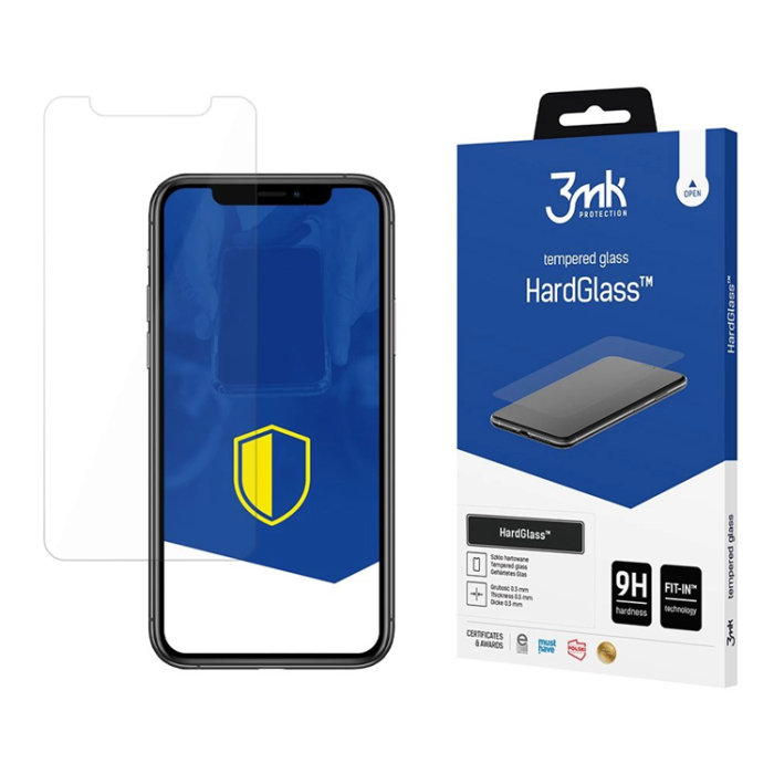 3MK - 3MK iPhone 11 Pro Härdat glas Skärmskyd - Clear