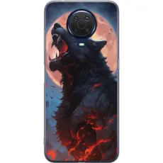 Gustaf - Mobilskal till Nokia G20 med Ylande varg