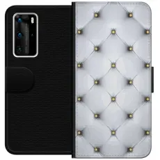 Gustaf - Pl&aring;nboksfodral till Huawei P40 Pro med Fancy
