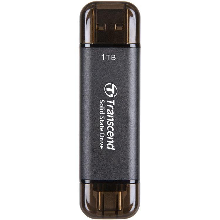Transcend Portabel SSD USB-C 1TB - Svart | 380 | AlltMobil