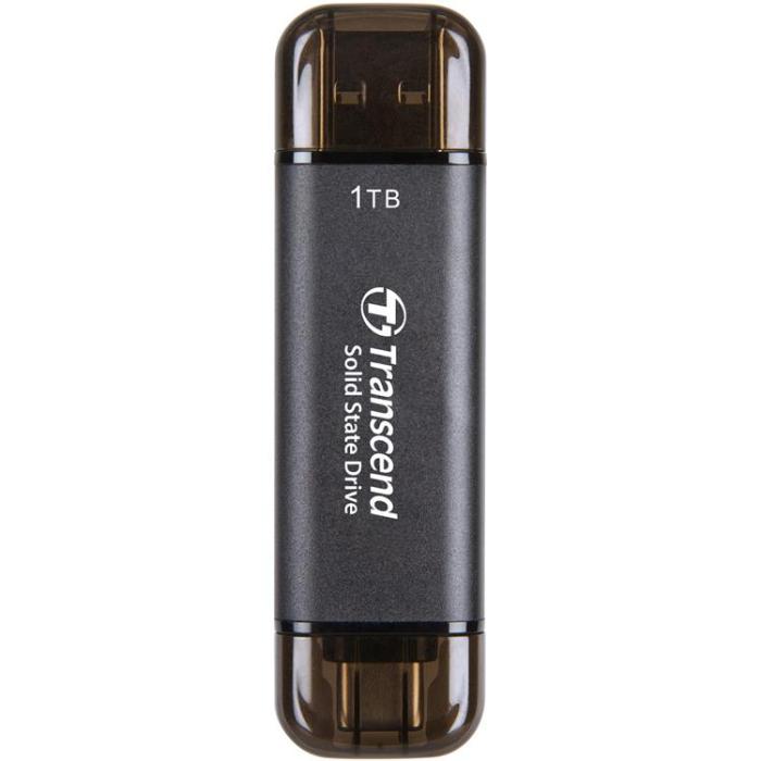 Transcend - Transcend Portabel SSD USB-C 1TB - Svart