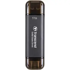 Transcend - Transcend Portabel SSD USB-C 1TB - Svart