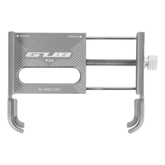 Gub - GUB Cykelhållare För Mobil P30 Aluminium - Silver