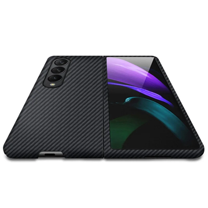 A-One Brand - Galaxy Z Fold 4 5G Mobilskal Aramid Fiber shockproof - Svart