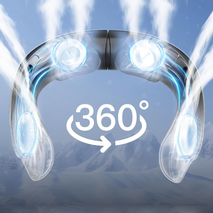 OEM - Halsfläkt S8 4000mAH Quad-Core Turbine - Vit