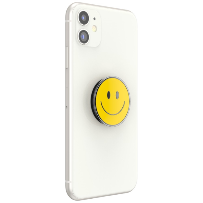 PopSockets - PopSockets PopTop Combo Enamel Be Happy Mobilgrip och stativ