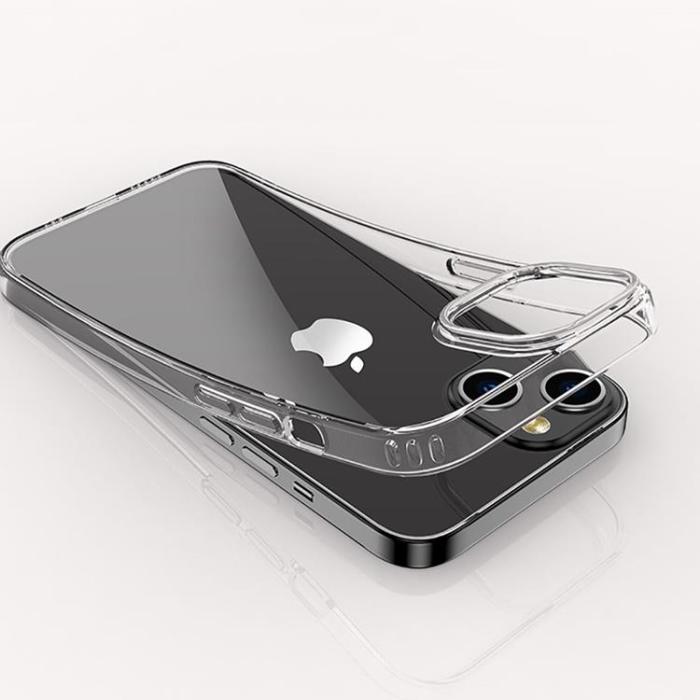 Tech-Protect - iPhone 12/12 Pro Skal Flexair Hybrid - Clear