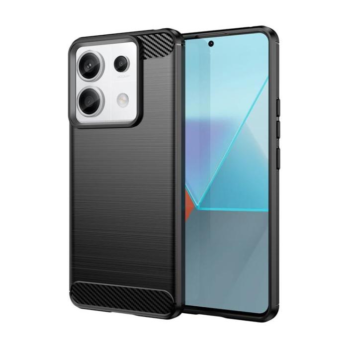 OEM - Xiaomi Redmi Note 13 Pro 5G Mobilskal Carbon - Svart