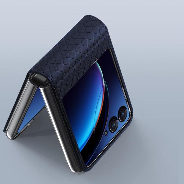 Dux Ducis - Dux Ducis Motorola Razr 40 Ultra Mobilskal Bril - Blå