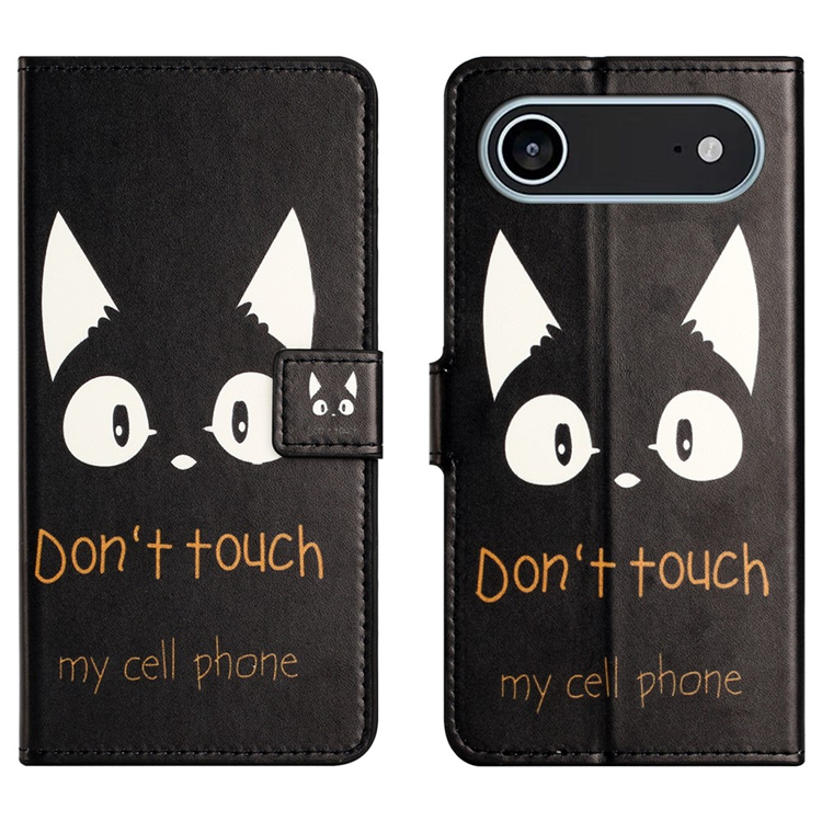 iPhone Air Plånboksfodral Pattern Print - Kattöron | 2353 | AlltMobil