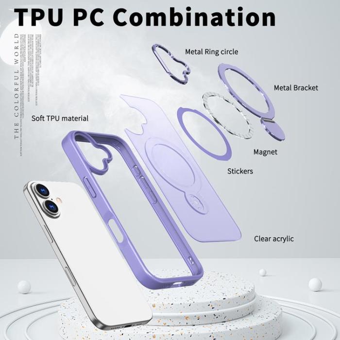 A-One Brand - iPhone 17 Mobilskal MagSafe Rotating Kickstand