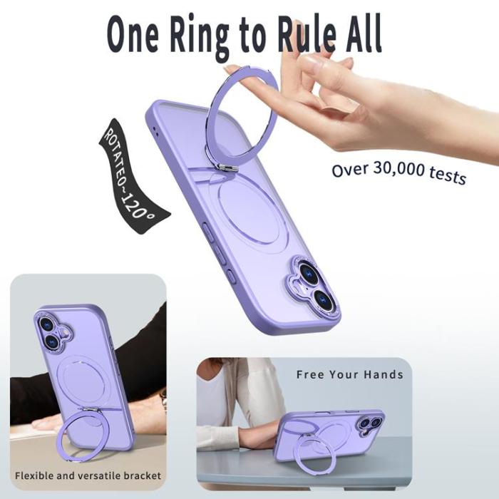 A-One Brand - iPhone 17 Mobilskal MagSafe Rotating Kickstand