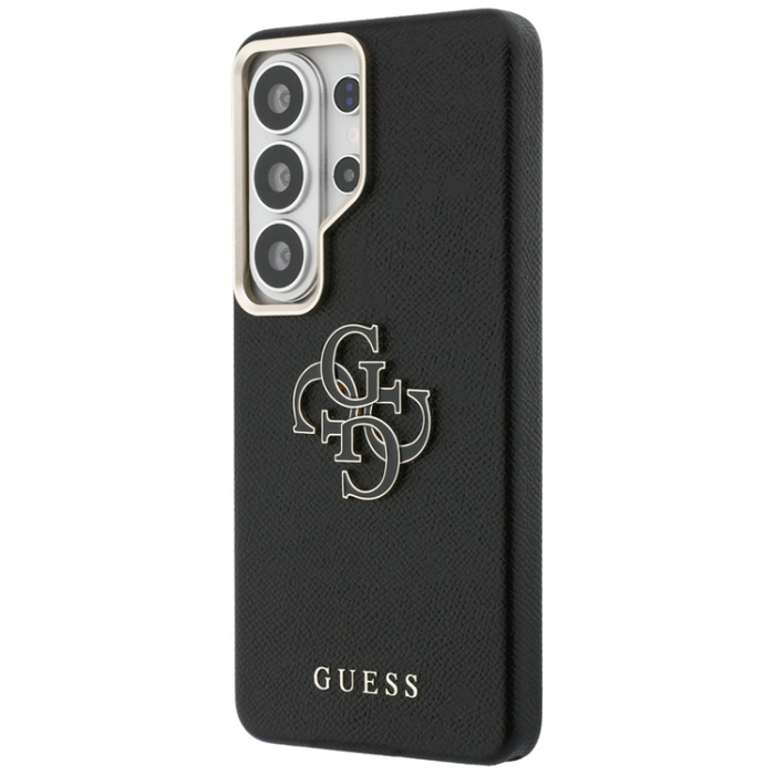 Guess - Guess Mobilskal För Galaxy S26 Ultra MagSafe Grained Big 4G Metal Logo