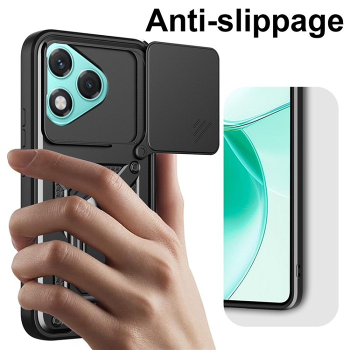 A-One Brand - Honor 400 Lite 5G Mobilskal Kickstand - Guld