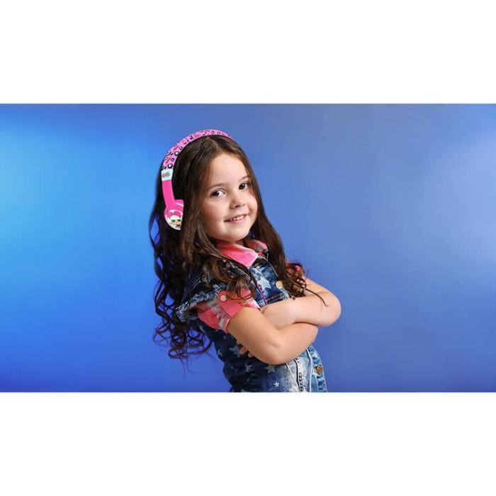 LOL - LOL Hörlurar Junior On-Ear 85dB Surprise - Rosa