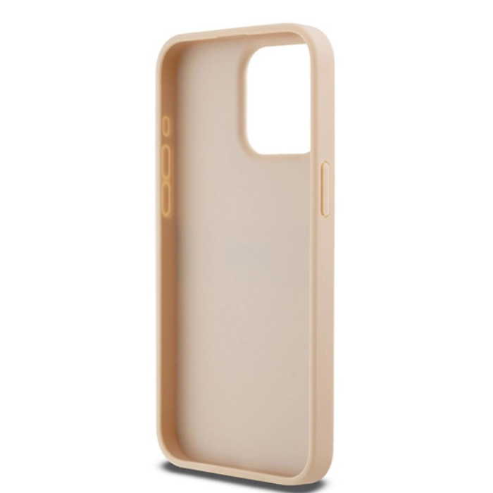 DKNY - DKNY iPhone 14 Pro Max Mobilskal Läder Mono Stripe & Metal Logo