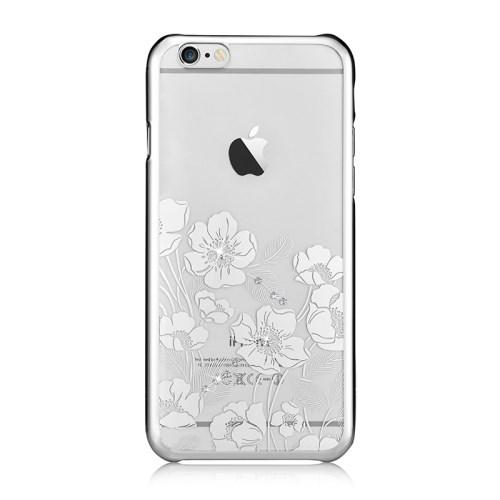 Devia skal med Swarovski-stenar till iPhone 6 / 6S - Silver | 2353 | AlltMobil