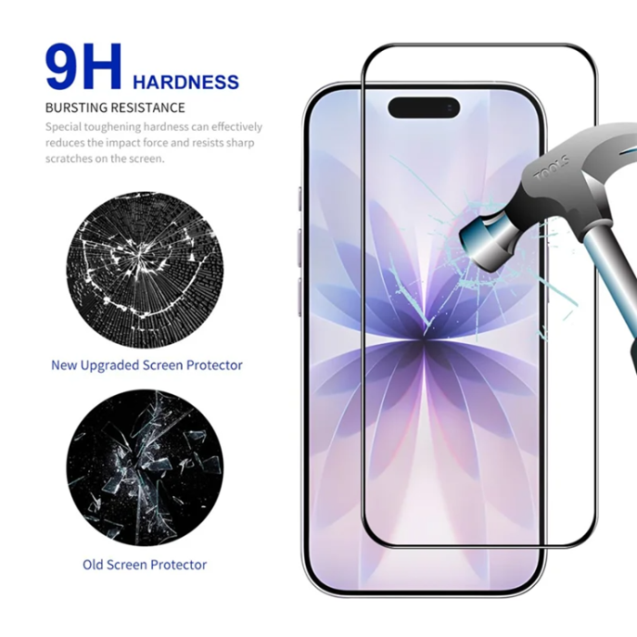 Boom of Sweden - [2-Pack] BOOM iPhone 17/16 Härdat Glas Skärmskydd