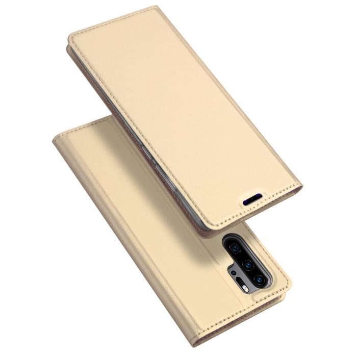 UTGATT4 - Dux Ducis Plånboksfodral till Huawei P30 Pro - Guld
