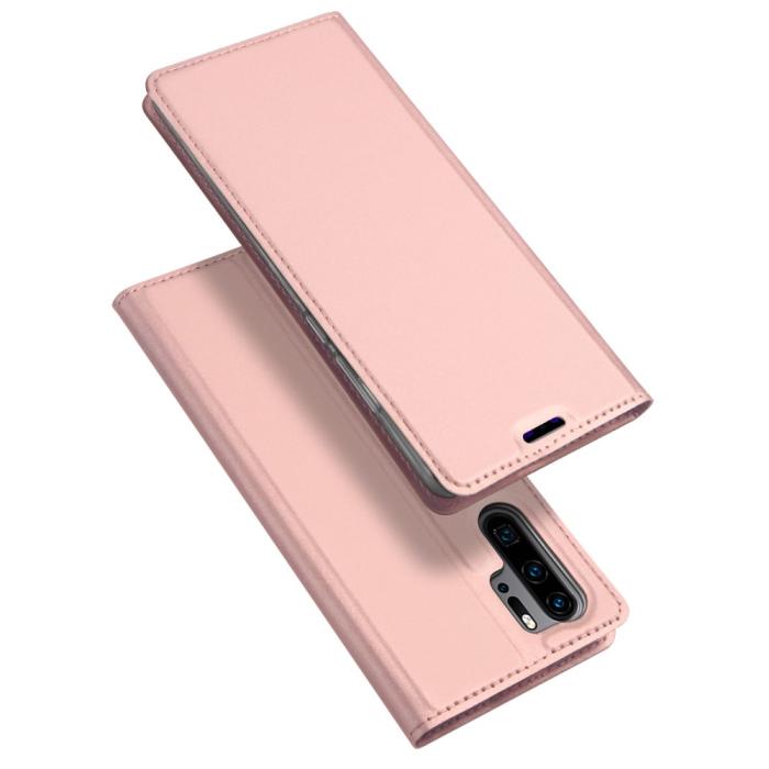 UTGATT5 - Dux Ducis Plånboksfodral till Huawei P30 Pro - Roséguld