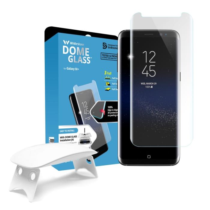 UTGATT4 - WhiteStone Dome Glass Skärmskydd till Samsung Galaxy S8