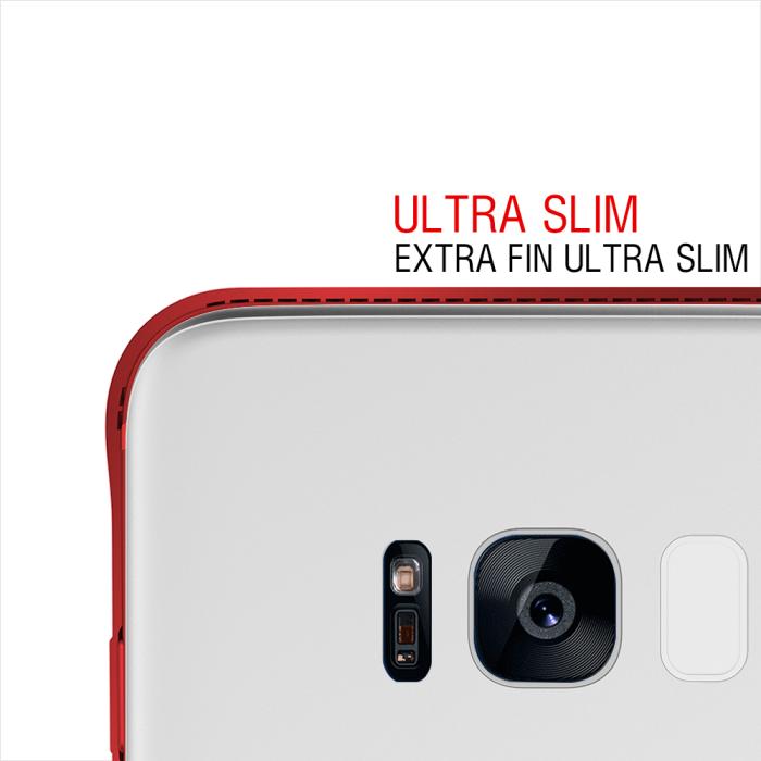 ItSkins - Itskins Zero Skal till Samsung Galaxy S8 - Röd
