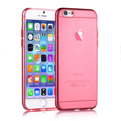Ultra-thin 0.6mm Flexicase Skal till Apple iPhone 6(S) Plus - Magenta | 2353 | AlltMobil