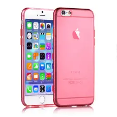 OEM - Ultra-thin 0.6mm Flexicase Skal till Apple iPhone 6(S) Plus - Magenta