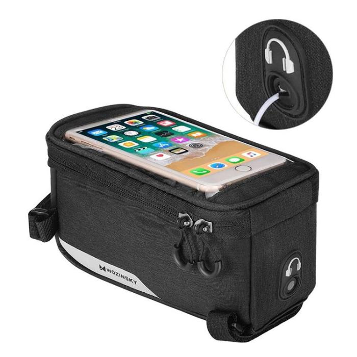 Wozinsky - Wozinsky Cykel Telefonfodral 6.5 tum 1L - svart