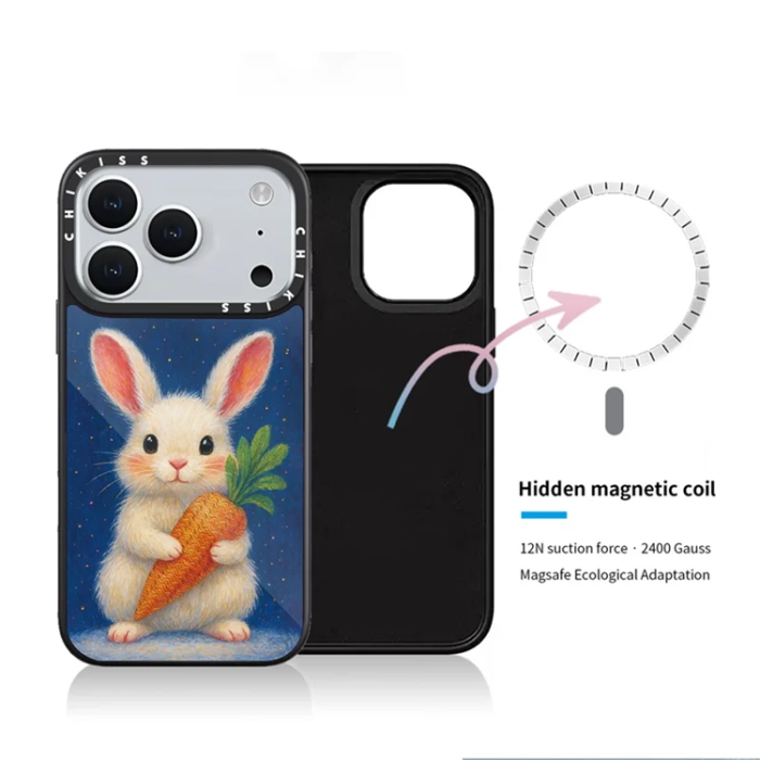 A-One Brand - iPhone 17 Pro Mobilskal MagSafe Aluminium Silikon