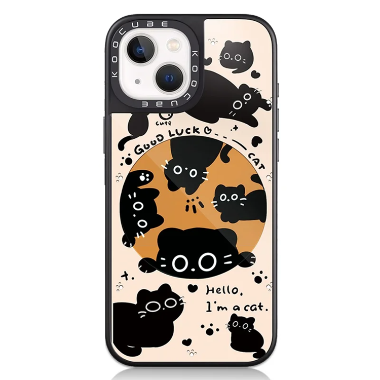 iPhone 14 Mobilskal MagSafe Aluminium Silikon (Style Z) | 2353 | AlltMobil