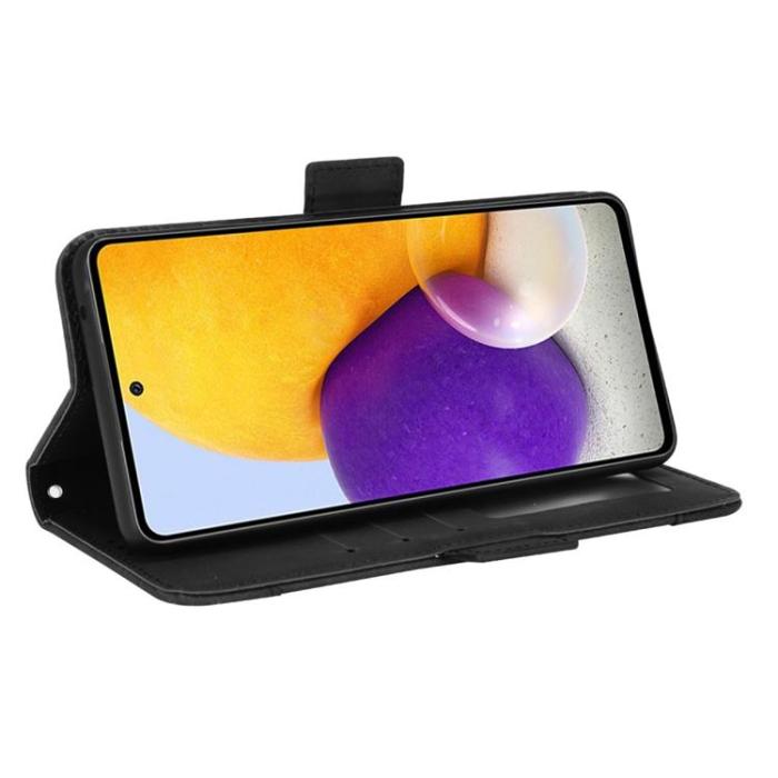 A-One Brand - Magnetic Flip Stand Shockproof Plånboksfodral Galaxy A53 5G - Svart
