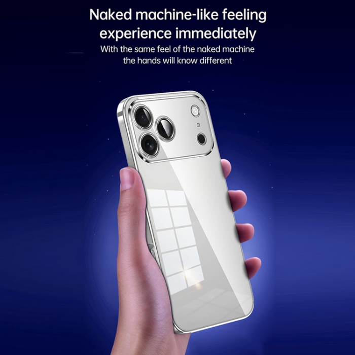 SULADA - SULADA iPhone 17 Pro Mobilskal Ultra Thin Electroplated - Silver