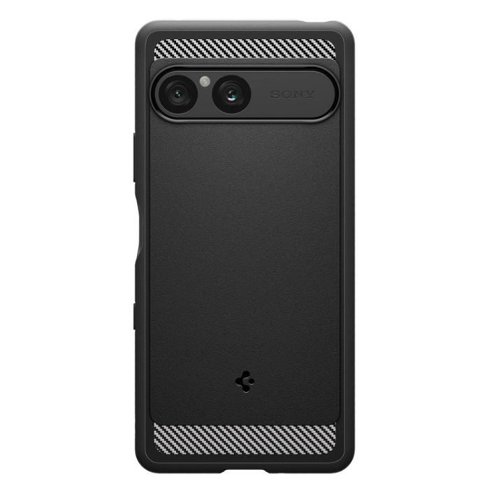 Spigen - Spigen Sony Xperia 10 VII Mobilskal Rugged Armor - Matte Svart