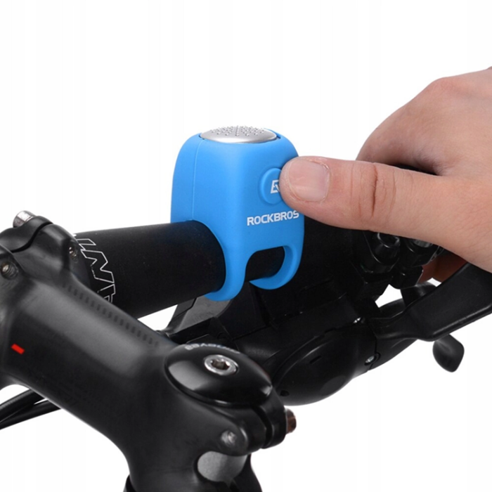 Rockbros - Rockbros Elektronisk Cykel Ring klocka - Blå