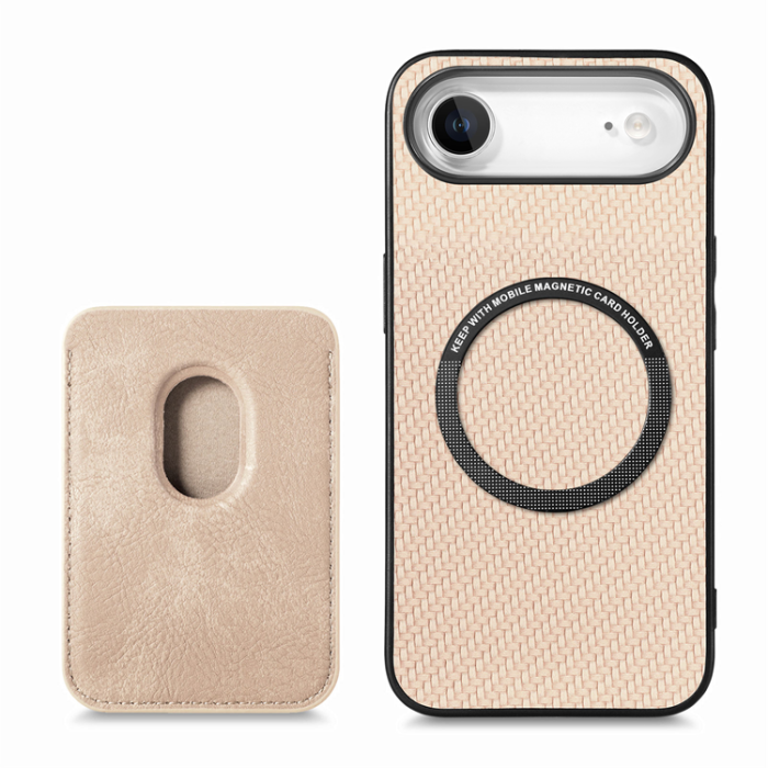 A-One Brand - iPhone Air Mobilskal Detachable Korthållare - Khaki