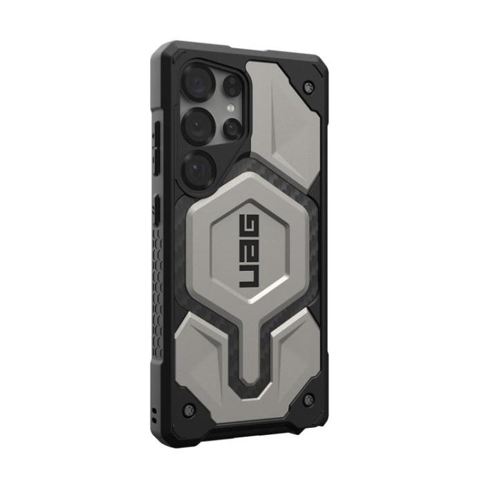 UAG - UAG Galaxy S25 Ultra Mobilskal MagSafe Monarch Pro - Titanium