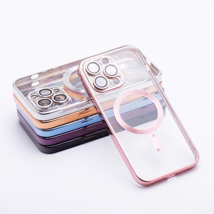 OEM - iPhone 15 Pro Mobilskal Magsafe Electro - Rose Guld
