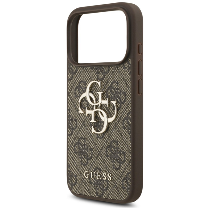 Guess - Guess Mobilskal för iPhone 18 Pro/17 Pro med Rem Classic Logo - Brun