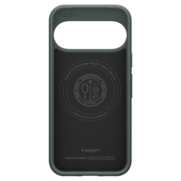 Spigen - Spigen Mobilskal För Google Pixel 11 Pro XL Magsafe Liquid Air - Abyss Grön