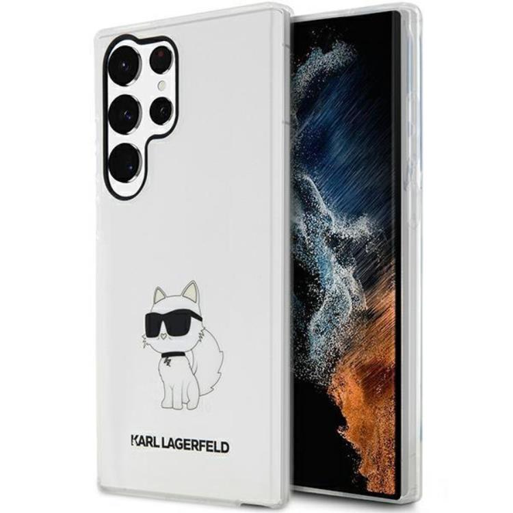 Karl Lagerfeld Galaxy S23 Ultra Mobilskal Ikonik Choupette - Clear | 2353 | AlltMobil