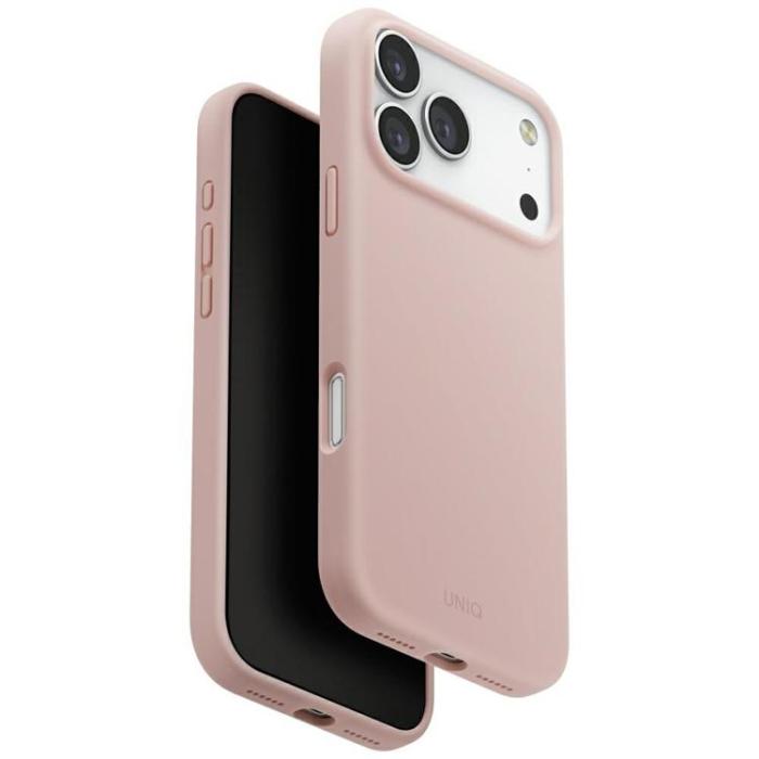 UNIQ - UNIQ iPhone 17 Pro Max Mobilskal MagSafe Lino - Rosa