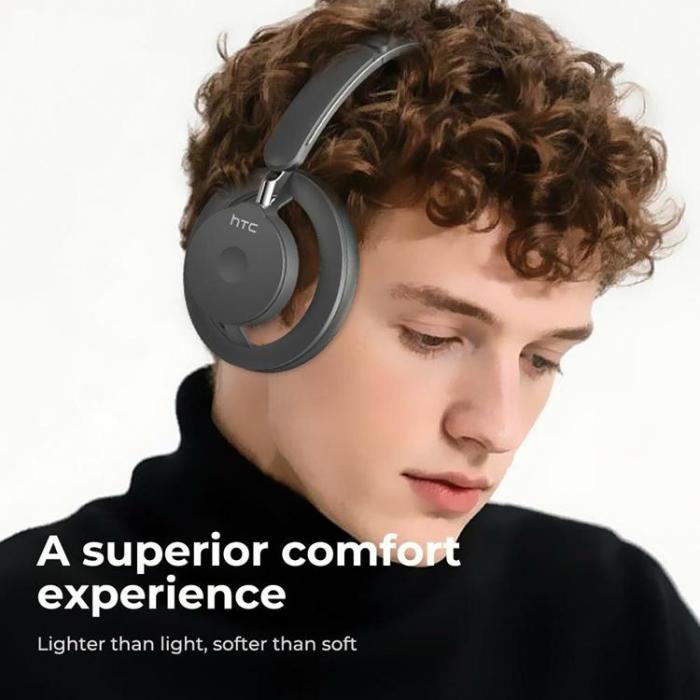 HTC - HTC Over-Ear Trådlösa Hörlurar Bluetooth ANC HP06